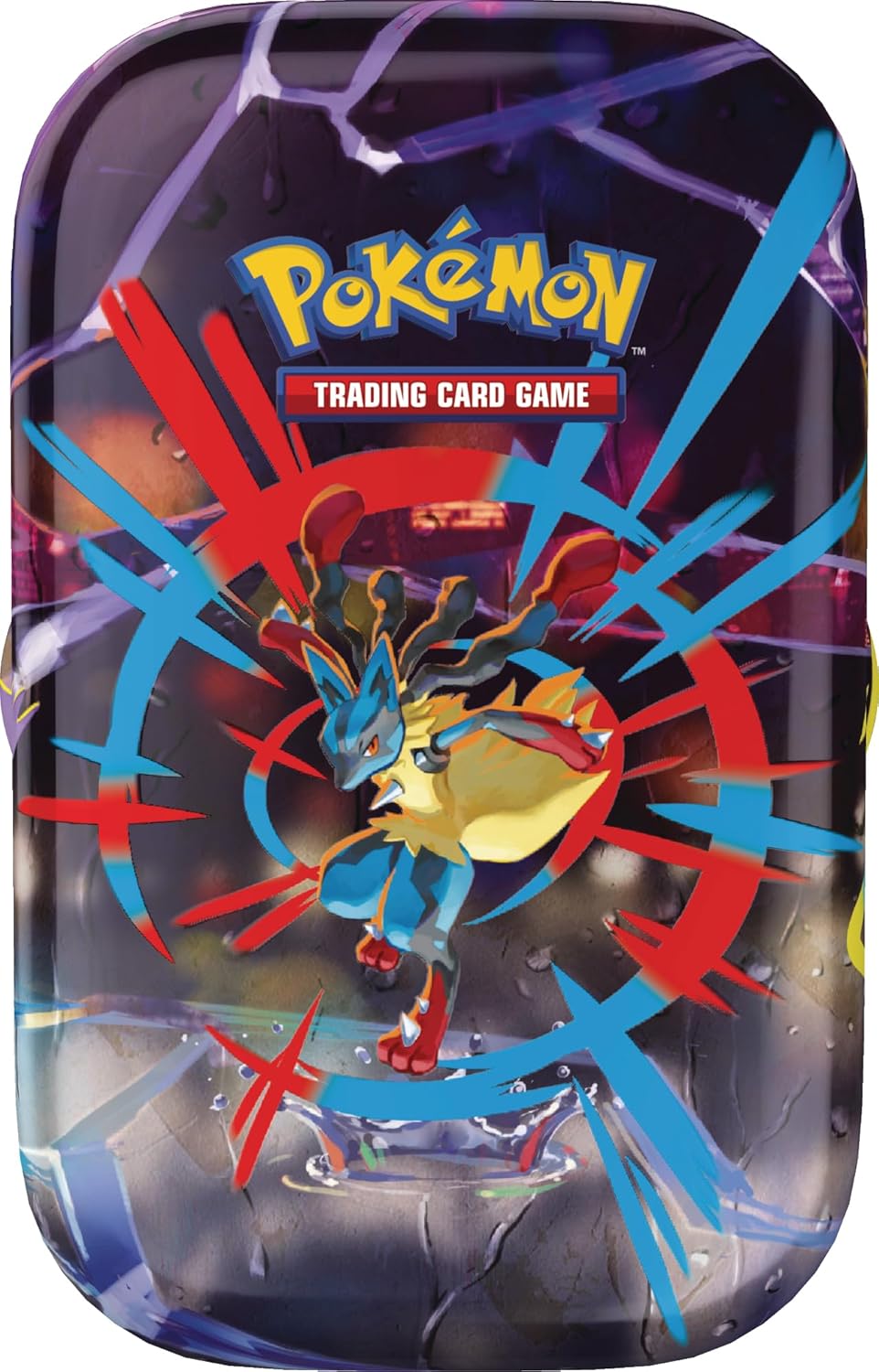 Mini-boîte Méga-Héroïsme Méga-Lucario face avant