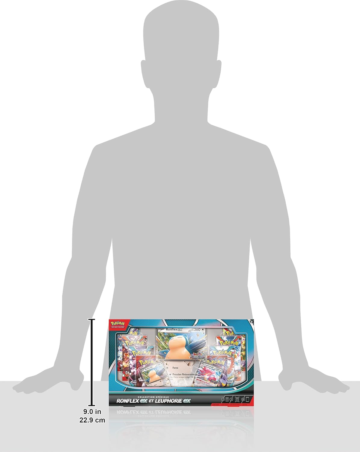 Collection spéciale Pokémon Ronflex-ex & Leuphorie-ex (2 promos + grand format + 8 boosters) – Image 5