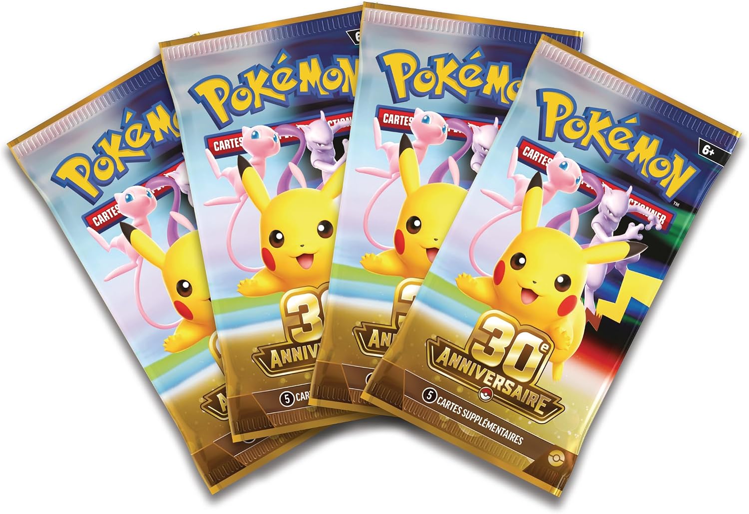 Coffret Pokémon 30ᵉ Anniversaire - Amphinobi-ex (promo brillante + grand format + 4 boosters) – Image 2