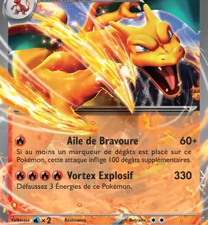 Dracaufeu ex — Pokémon 151 (n°006/207)