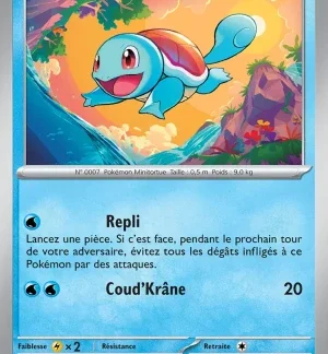 Carapuce — Pokémon 151 (n°007/207)