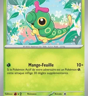 Chenipan — Pokémon 151 (n°010/207)
