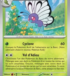 Papilusion — Pokémon 151 (n°012/207)