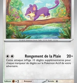 Rattata — Pokémon 151 (n°019/207)
