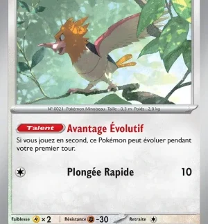 Piafabec — Pokémon 151 (n°021/207)