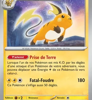 Raichu — Pokémon 151 (n°026/207)