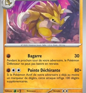 Sablaireau — Pokémon 151 (n°028/207)