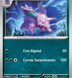 Nidorino — Pokémon 151 (n°033/207)