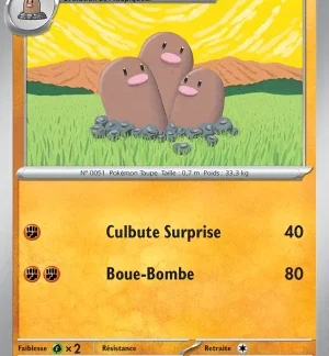 Triopikeur — Pokémon 151 (n°051/207)
