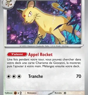 Persian — Pokémon 151 (n°053/207)