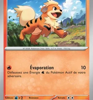 Caninos — Pokémon 151 (n°058/207)