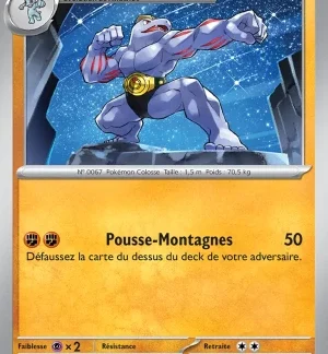 Machopeur — Pokémon 151 (n°067/207)