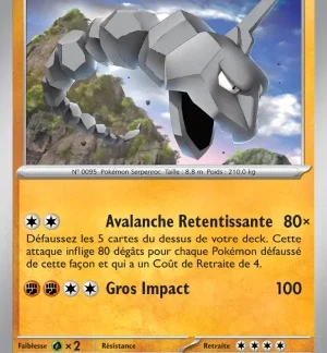 Onix — Pokémon 151 (n°095/207)
