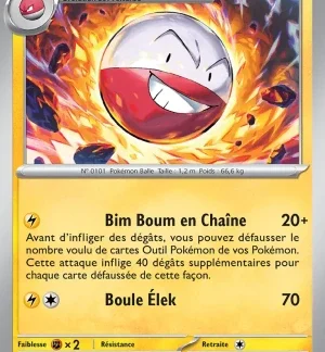 Electrode — Pokémon 151 (n°101/207)