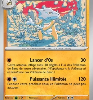 Ossatueur — Pokémon 151 (n°105/207)