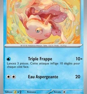 Poissirene — Pokémon 151 (n°118/207)