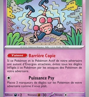 M Mime — Pokémon 151 (n°122/207)