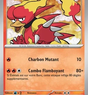 Magmar — Pokémon 151 (n°126/207)