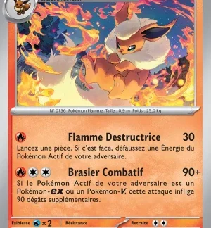 Pyroli — Pokémon 151 (n°136/207)
