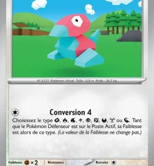 Porygon — Pokémon 151 (n°137/207)
