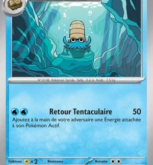 Amonita — Pokémon 151 (n°138/207)