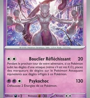 Mewtwo — Pokémon 151 (n°150/207)