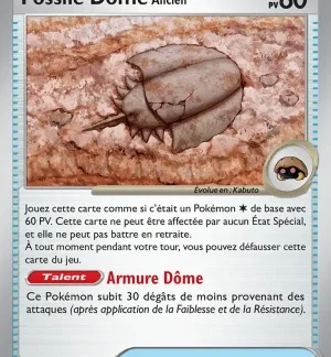 Fossile Dome Ancien — Pokémon 151 (n°152/207)