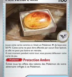 Vieil Ambre Ancien — Pokémon 151 (n°154/207)