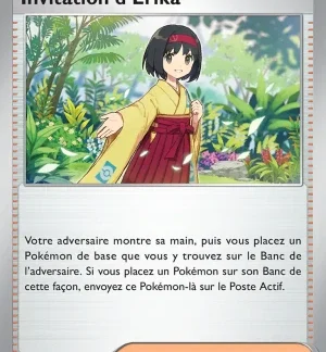 Invitation d'Erika — Pokémon 151 (n°160/207)