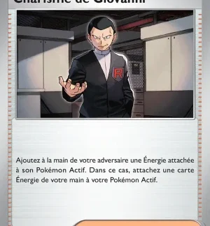 Charisme de Giovanni — Pokémon 151 (n°161/207)