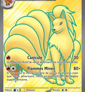 Feunard ex — Pokémon 151 (n°186/207)