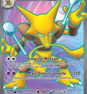 Alakazam ex — Pokémon 151 (n°188/207)