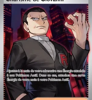 Charisme de Giovanni — Pokémon 151 (n°197/207)
