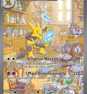 Alakazam ex — Pokémon 151 (n°201/207)